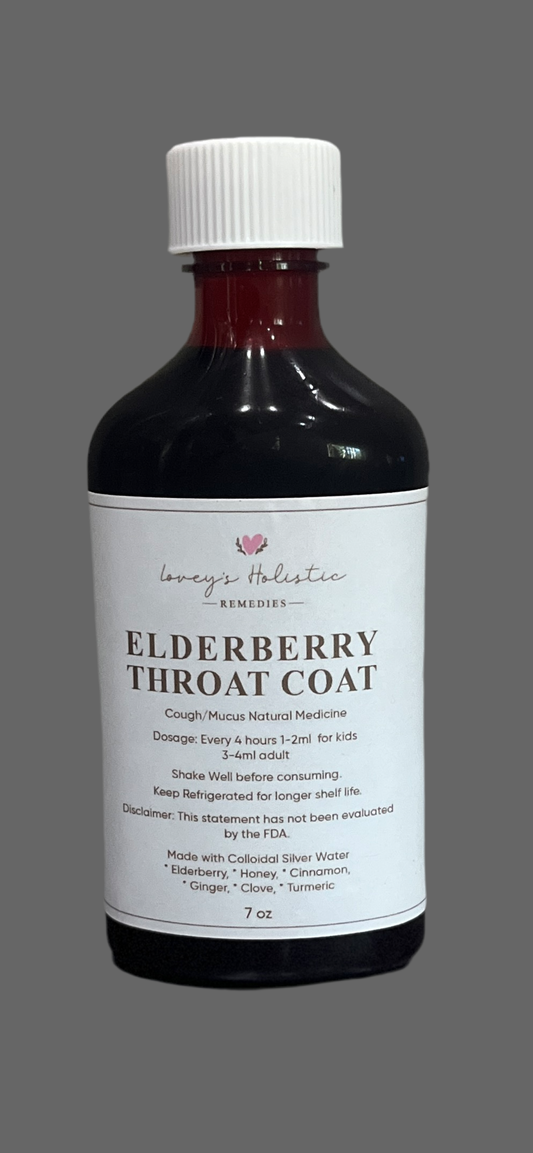 Elderberry Honey Throat Coat/Cough/Mucus Natural Immune Support